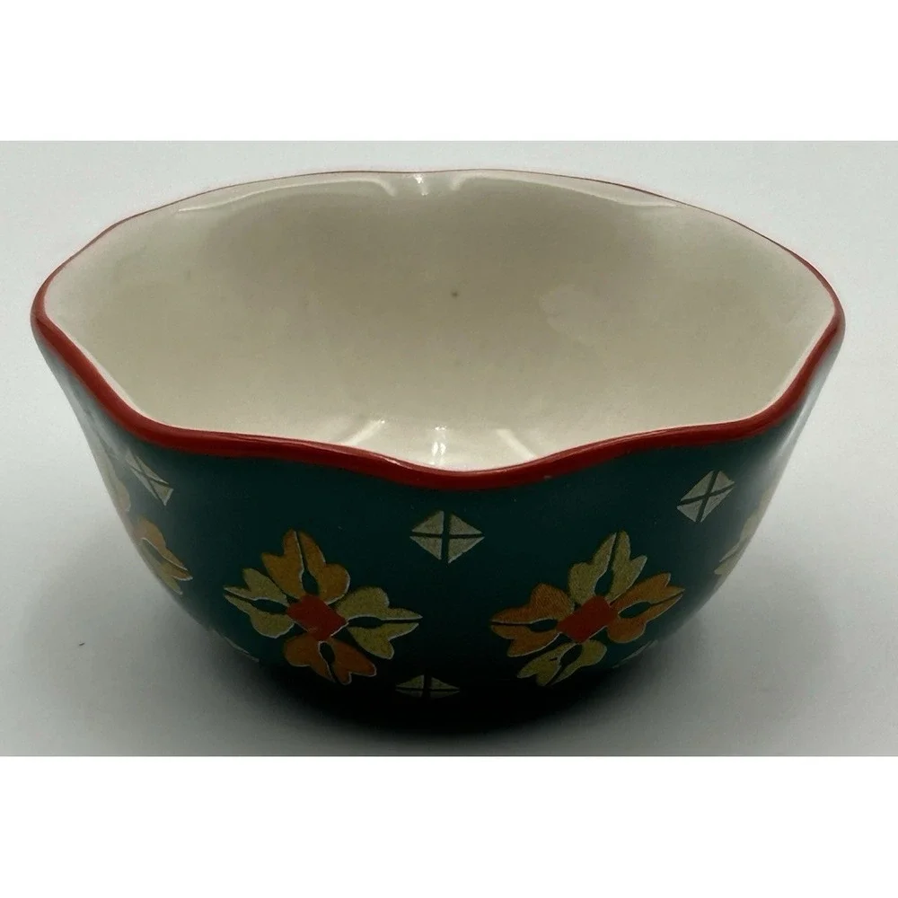 Pioneer Woman Ceramic Measuring Cups Set 4pc Floral Replacement Bowl